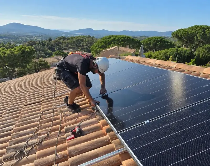 Installateur panneaux solaires Sarcey — pose photovoltaïque sur toiture