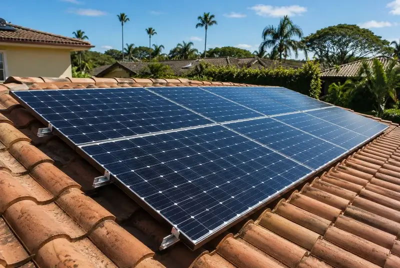 Installation de panneaux solaires à Sarcey