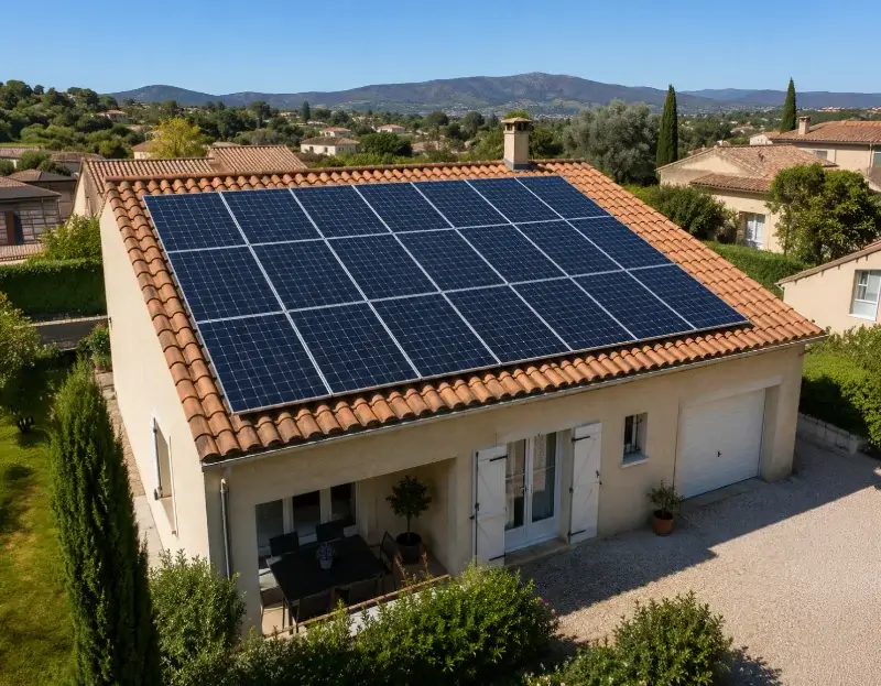 Prime à l'autoconsommation panneaux solaires Sarcey — aide financière de l'État